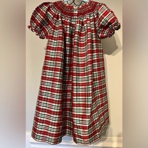 Strasburg 100% silk girls holiday Christmas dress